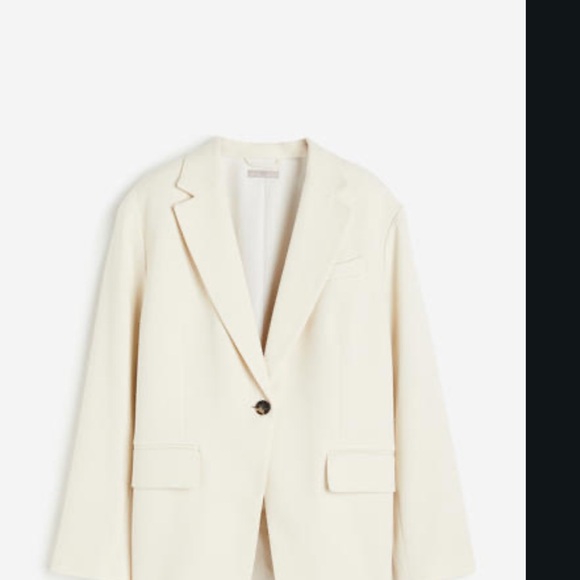 H&M Elegant Cream Blazer - Picture 6 of 6